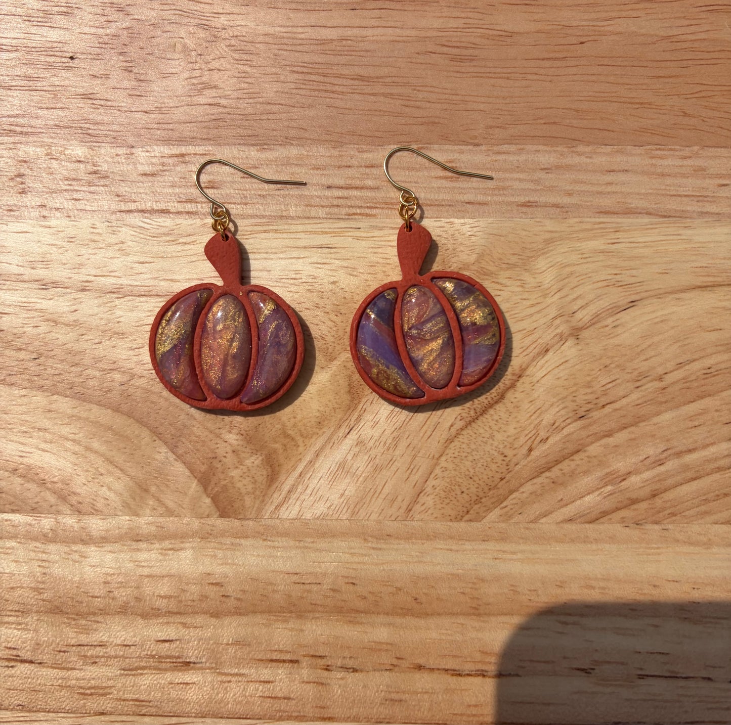 Pumpkin Stone Dangles