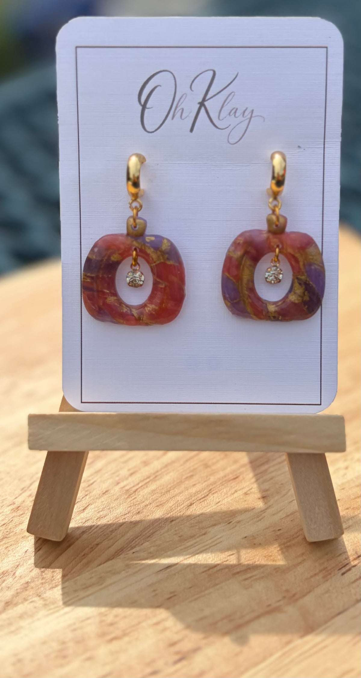 Hollow Pumpkin Dangles