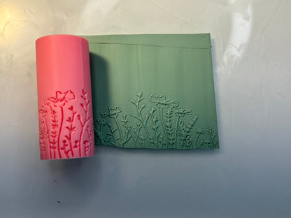 Wildflower Hand Drawn 5 Texture Roller Set