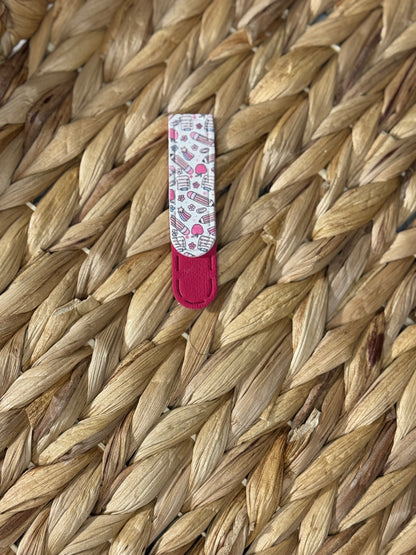 Top Slide Bookmark (print)