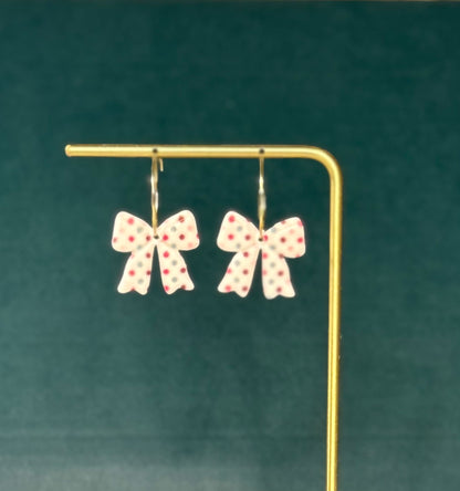 Large Bow Hoops